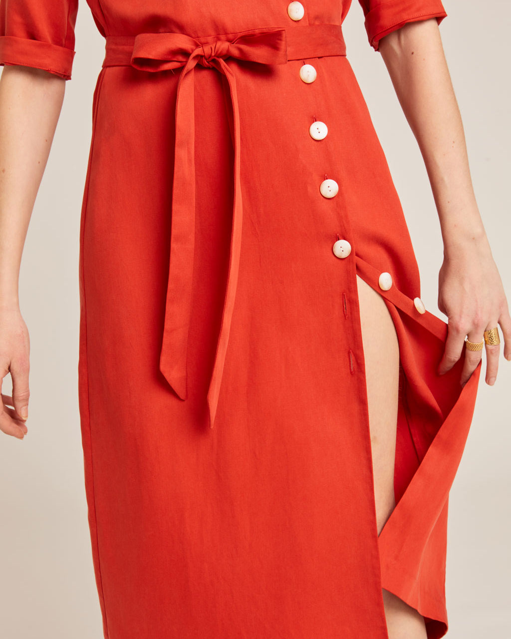 Robe Delphes - Orange