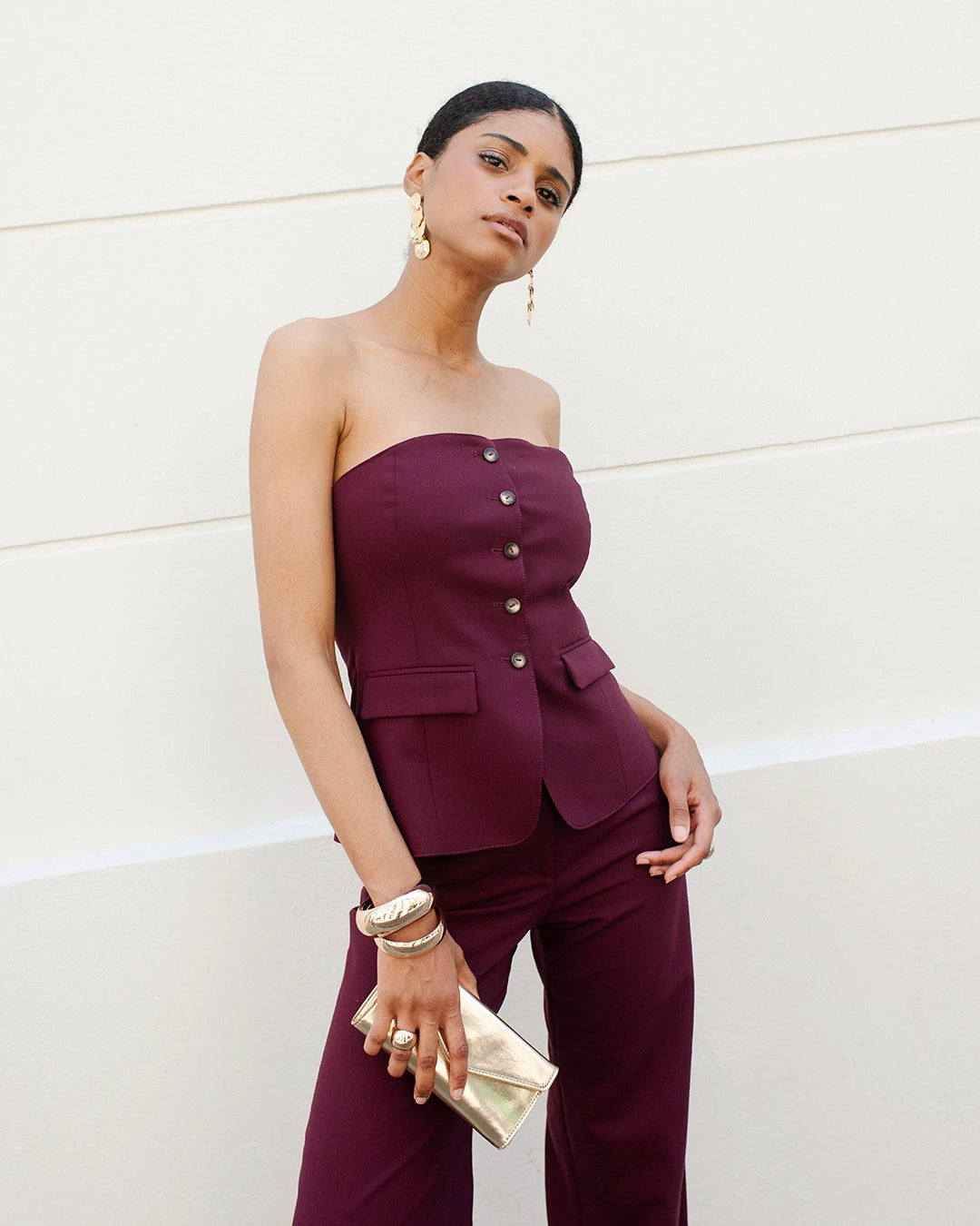 Bustier Palerme - Violet