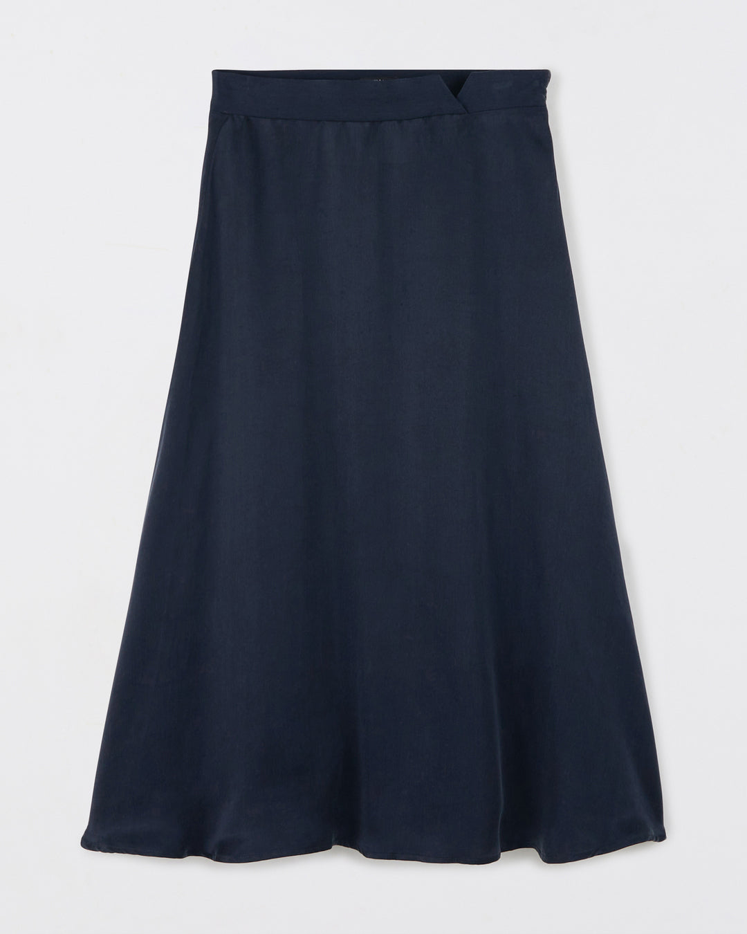 Seville Midi Skirt - Navy Blue