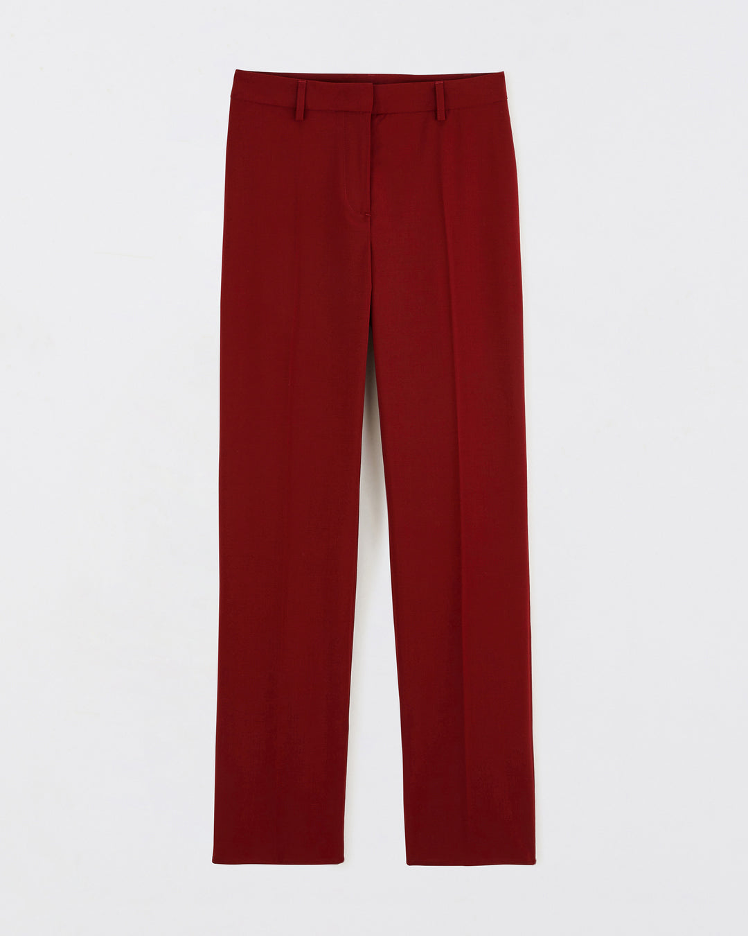 Pantalon droit - Grenat