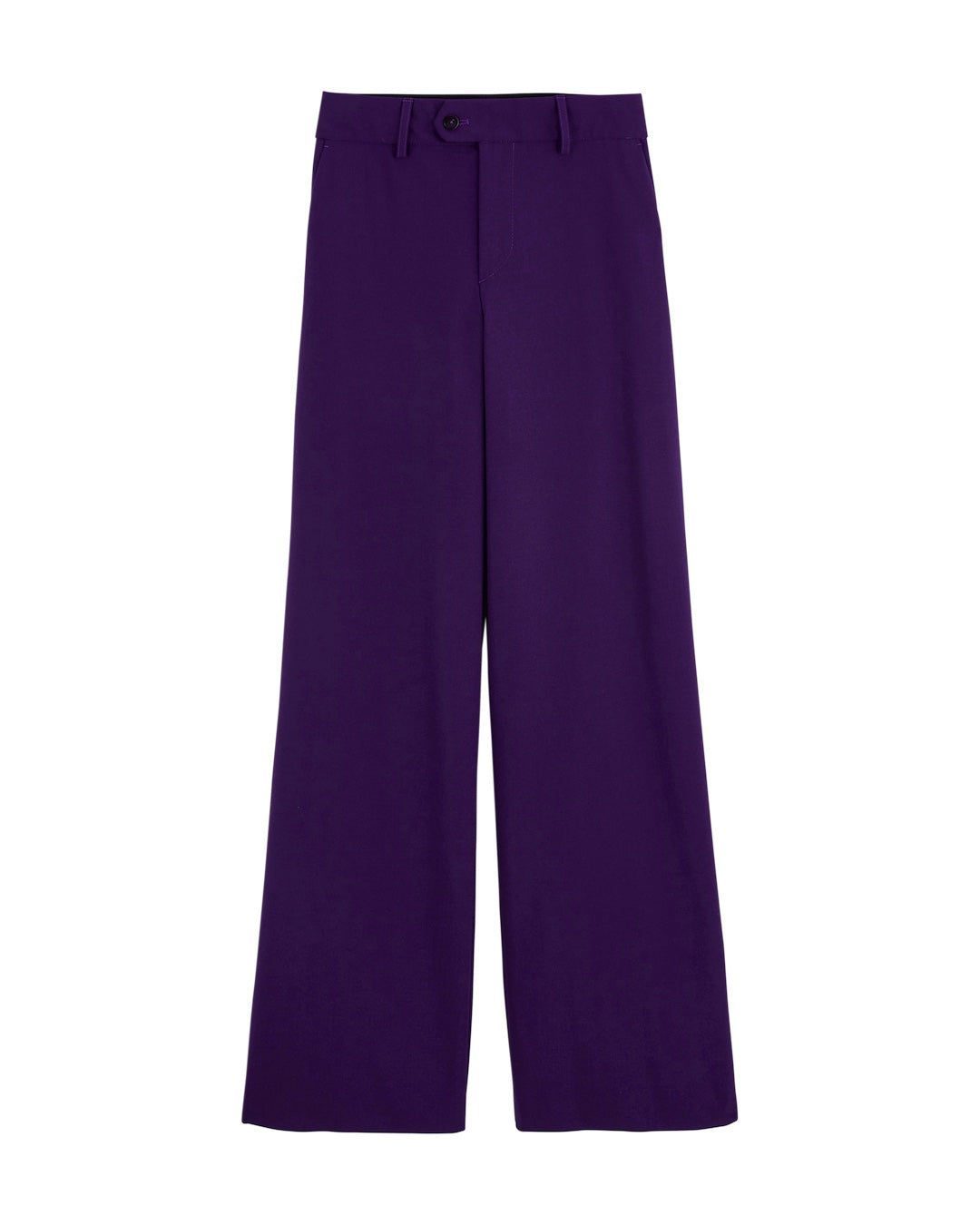 Tailleur violet - veste blazer & pantalon large