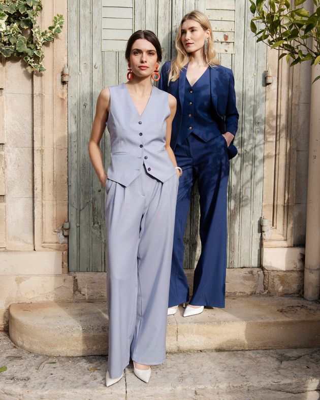 ensemble pantalon femme grande taille pour mariage
