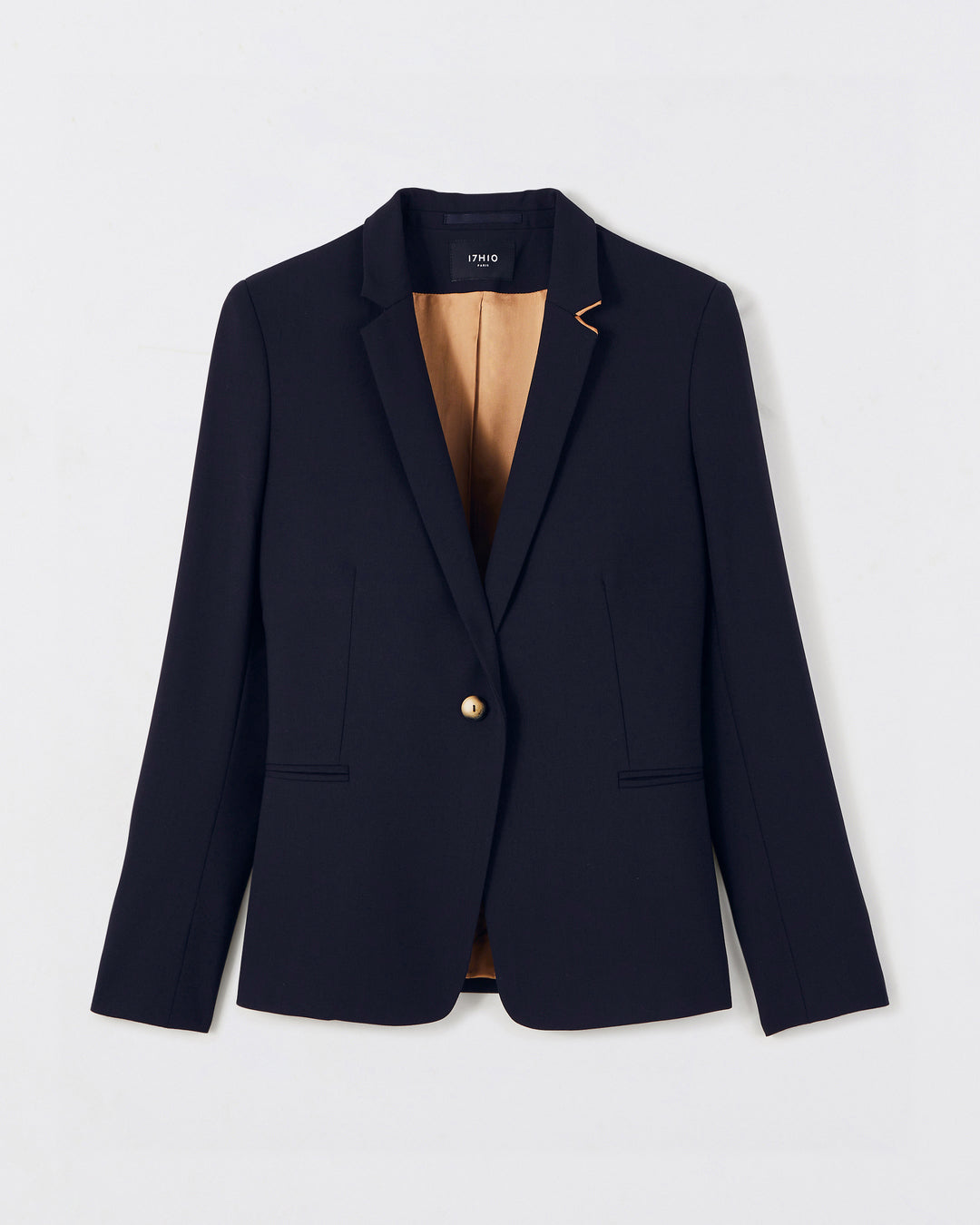 Tailleur bleu marine - veste blazer & pantalon cigarette