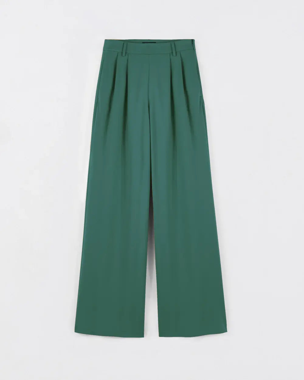 Pantalon large Bari - Vert emeraude