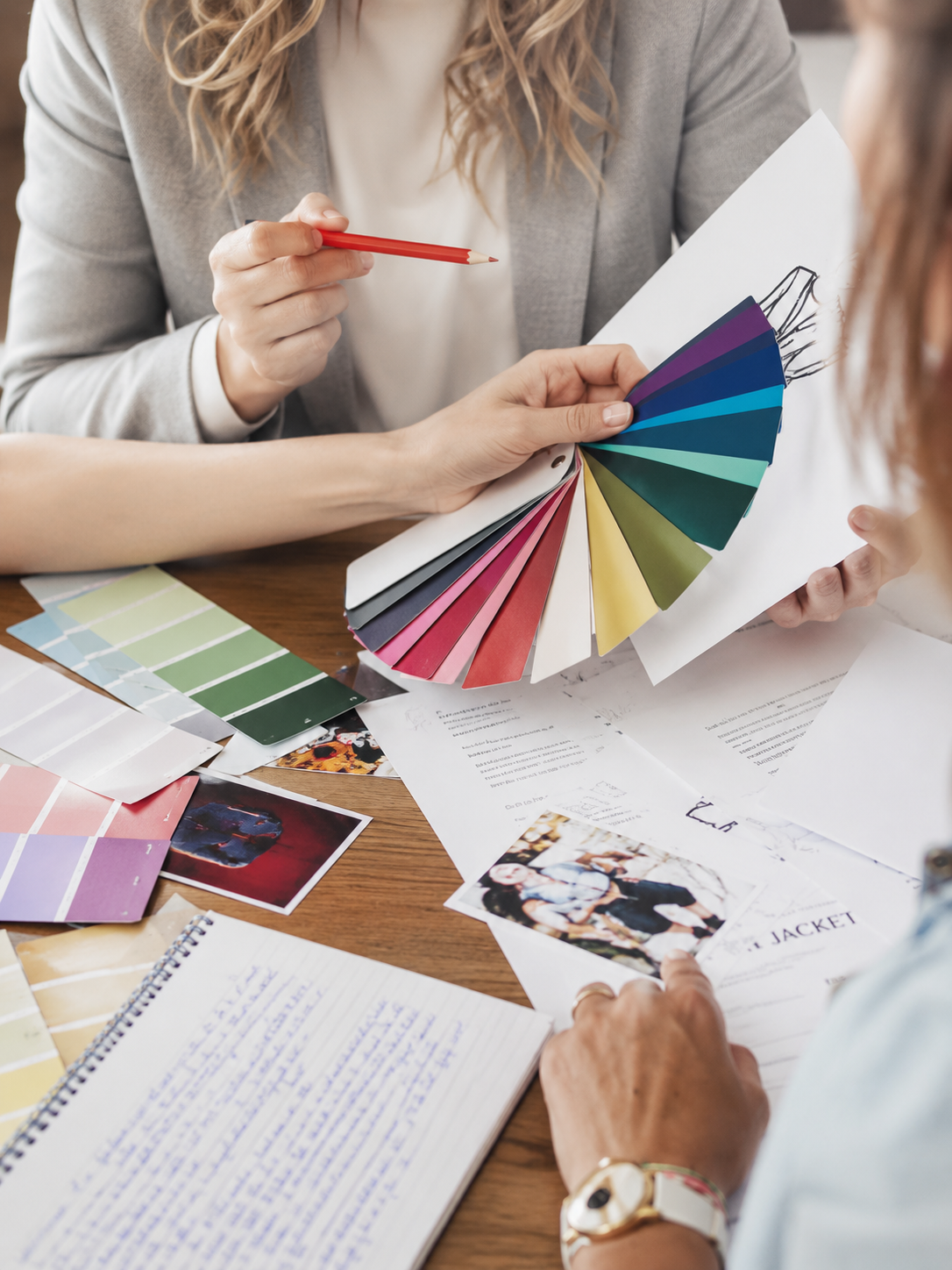 Bilan d'image avec analyse colorimétrique personnalisée pour femme