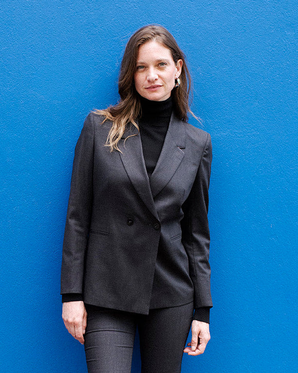 Veste ceinturée Olbia - Anthracite