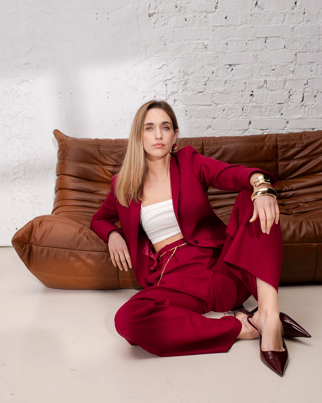 idées de tenue de cérémonie pour femme rose foncé