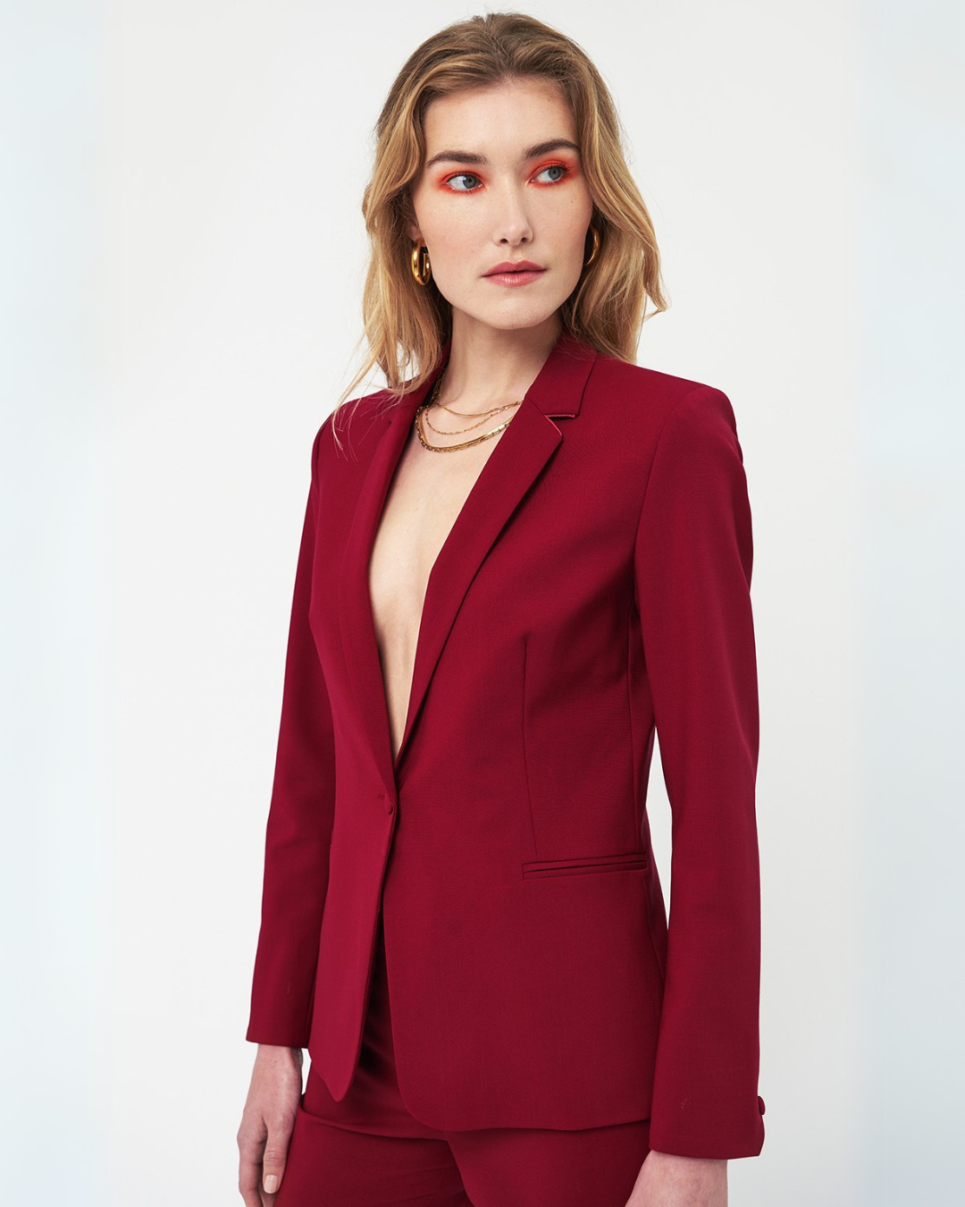 Veste blazer Paris  - Carmin