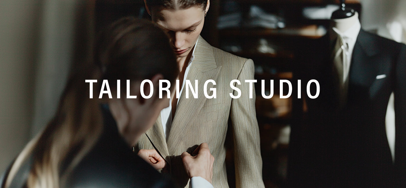 Tailleur sur mesure pour femme à Paris – création élégante et personnalisée dans notre atelier.