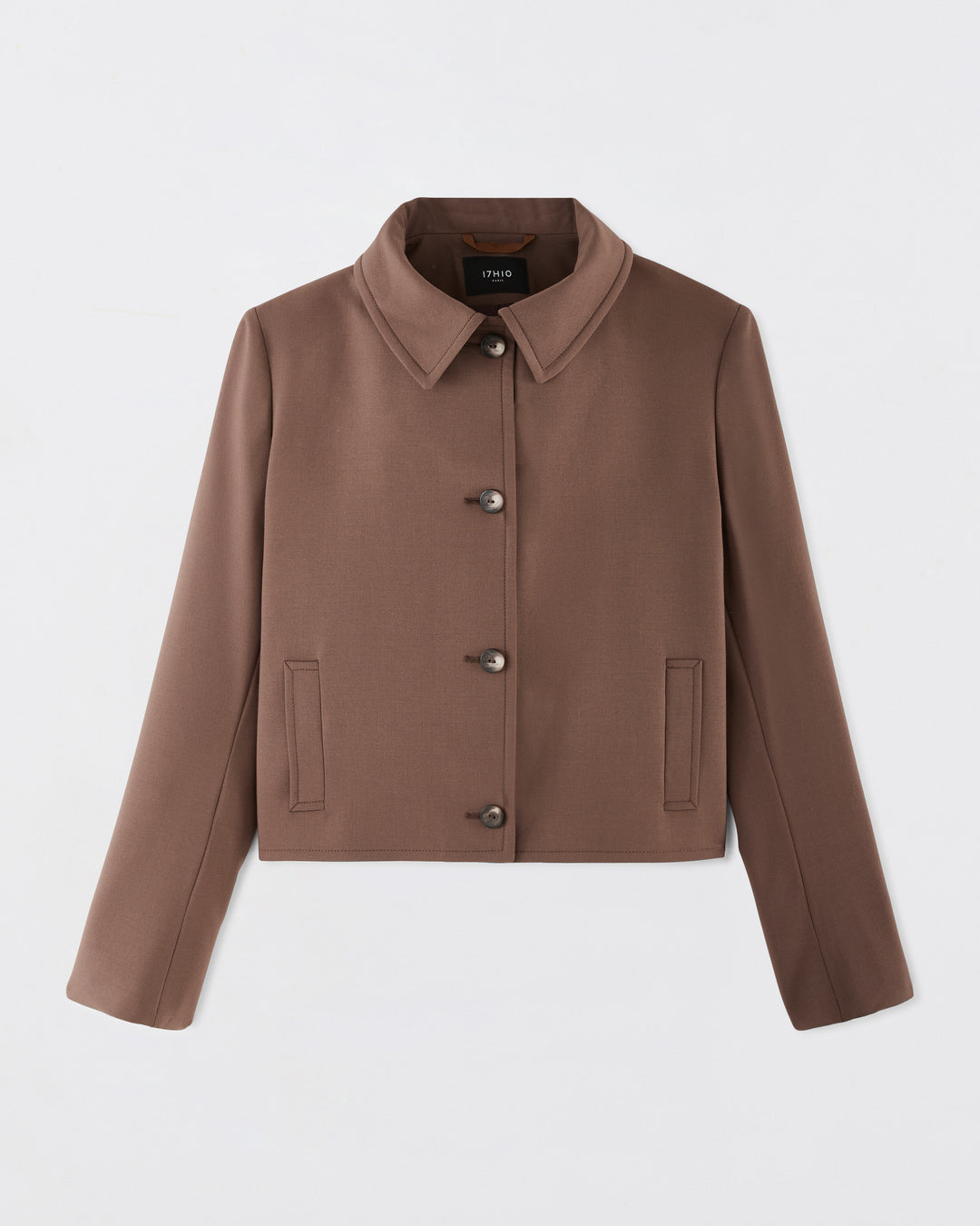 veste-blouson-laine-marron-femme-tailleur-haut-de-gamme