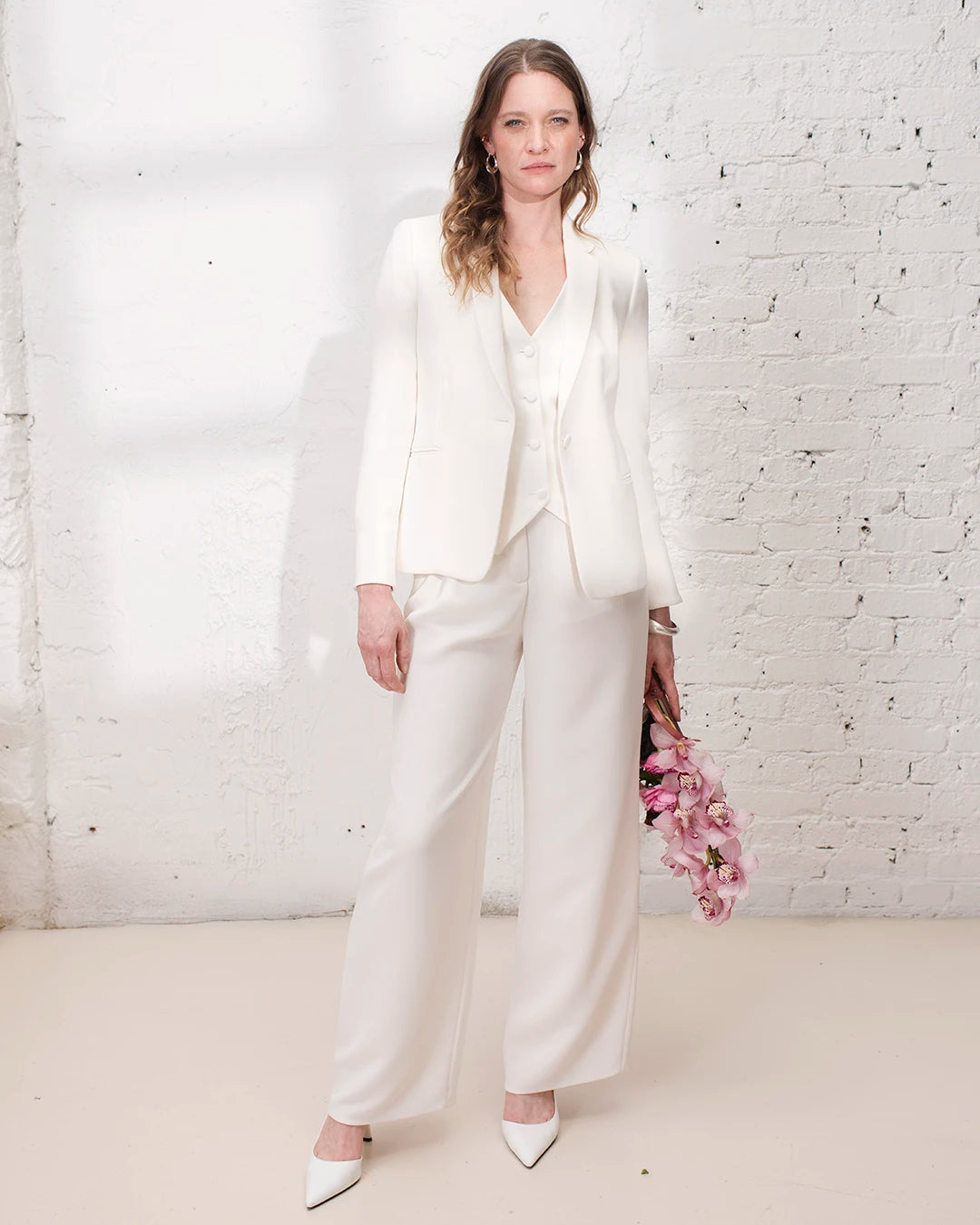 Veste blazer Paris - Blanche
